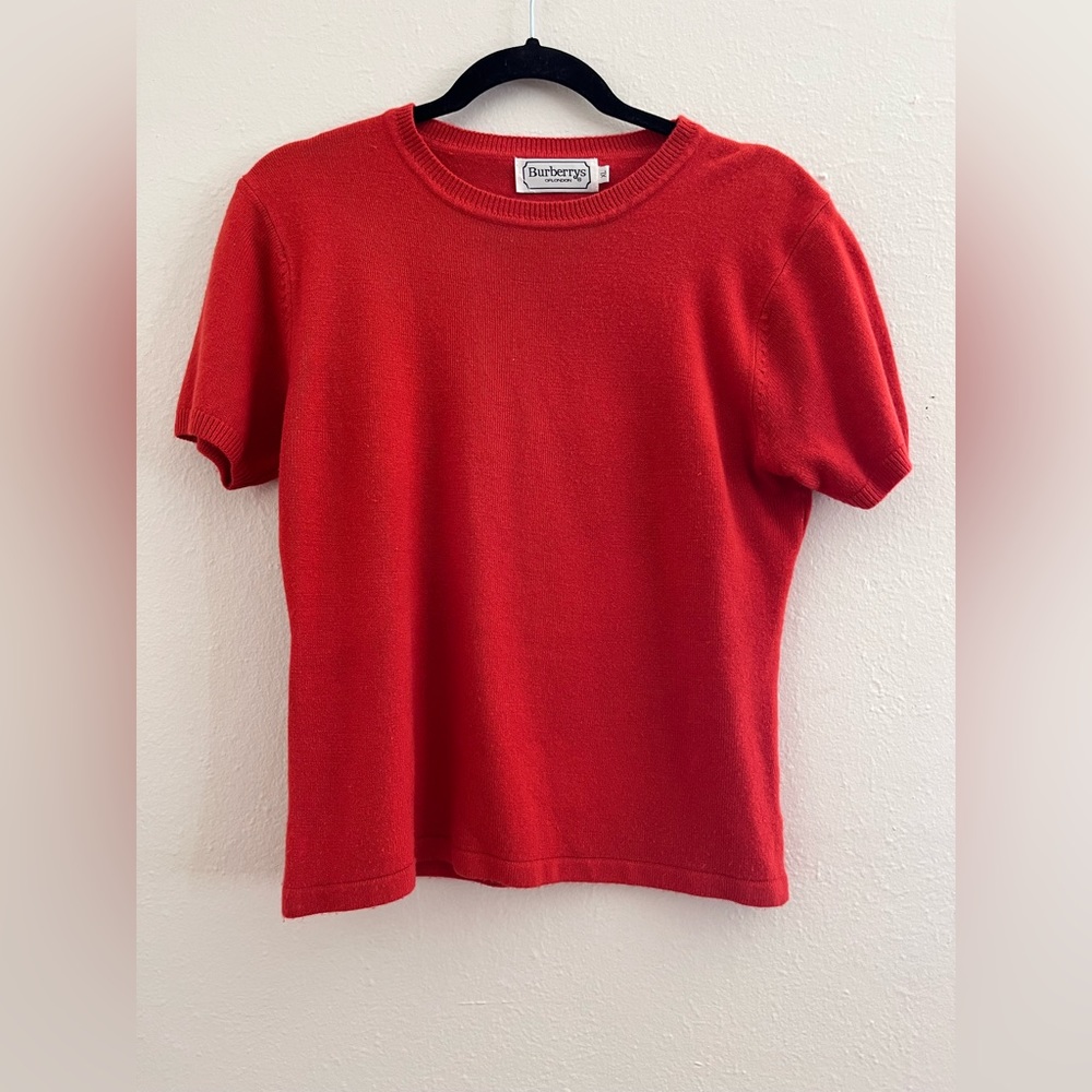 Vintage Burberry Cashmeer top